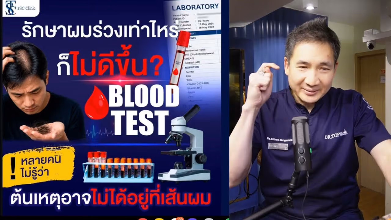ทีมแพทย์ปลูกผม The Skin Clinic
