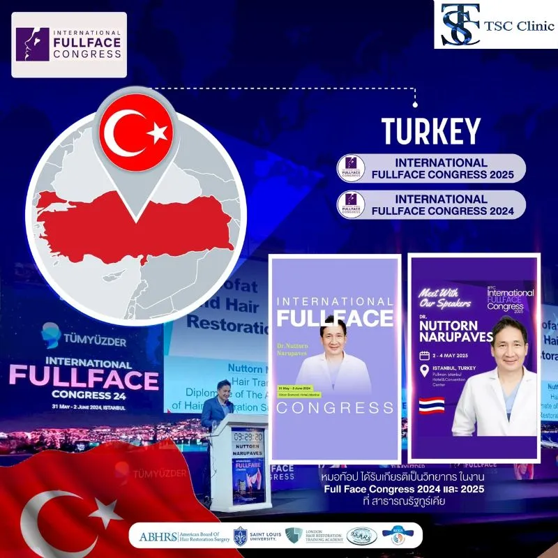 คลินิกปลูกผมถาวร ปลูกผม FUE ไร้รอยแผลเป็น | THE SKIN CLINIC