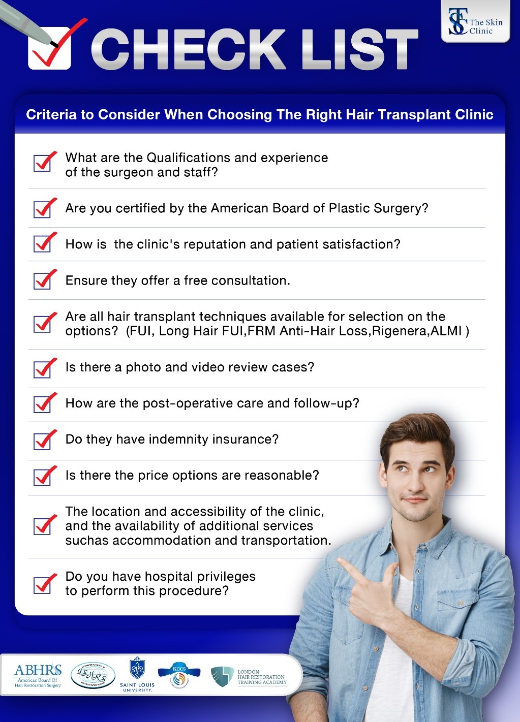 Criteria to Consider When Choosing the Right Hair Transplant Clinic?